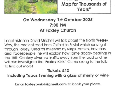 The North Wessex Way- David Mitchell In Aid of Foxley Church